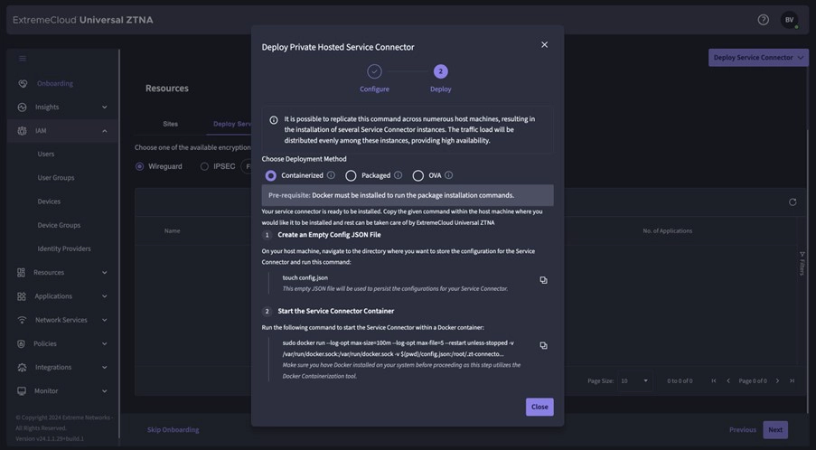 Extreme UZTNA, onboarding stap 2, kies implementatie methode