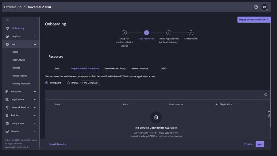 Extreme UZTNA, onboarding stap 2 serviceconnectoren implementeren
