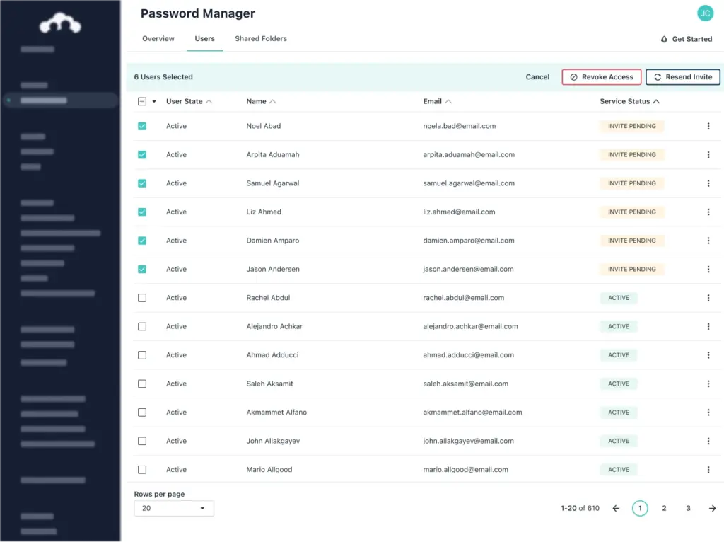 Jumpcloud password manager, gecentraliseerde toegangscontrole