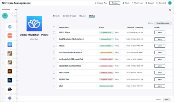 Jumpcloud comprehensive control MDM