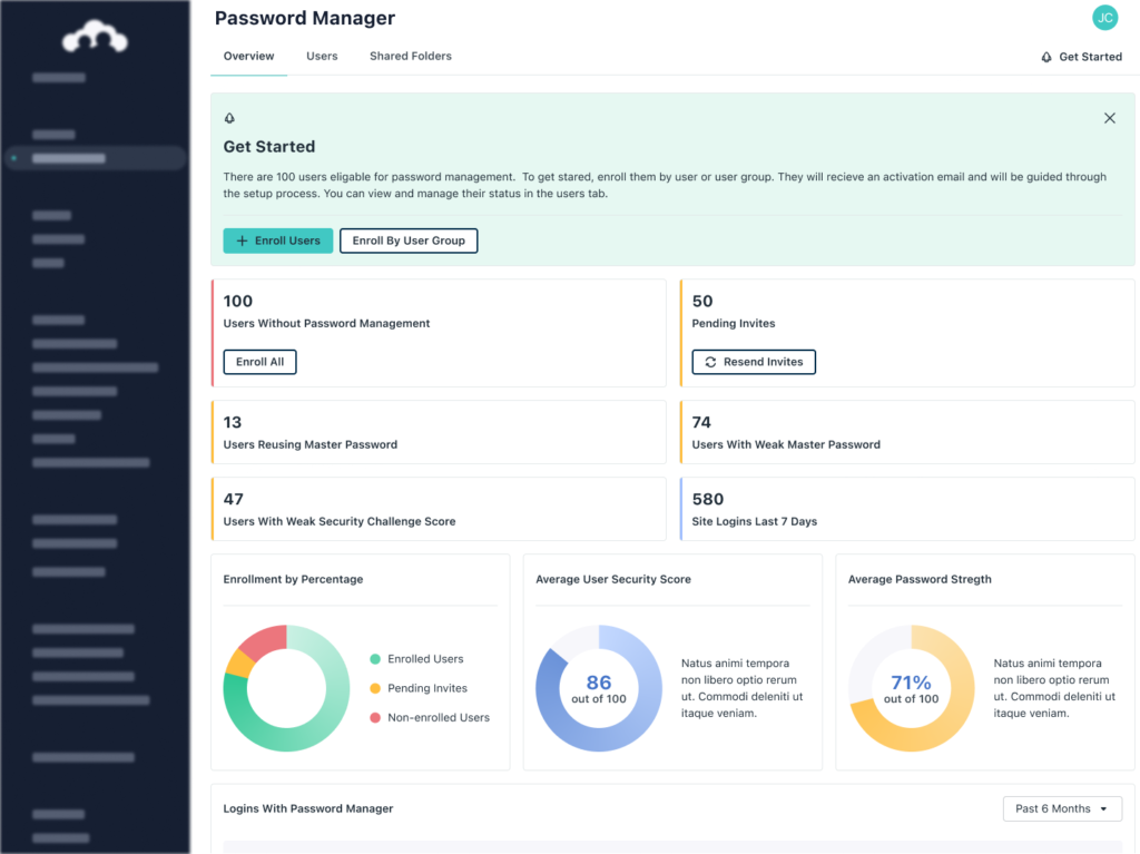 Jumpcloud password manager