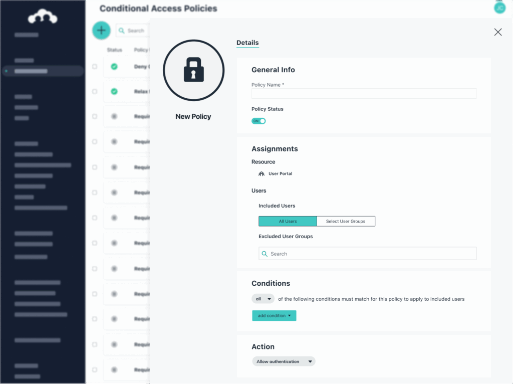 Jumpcloud Conditional Access
