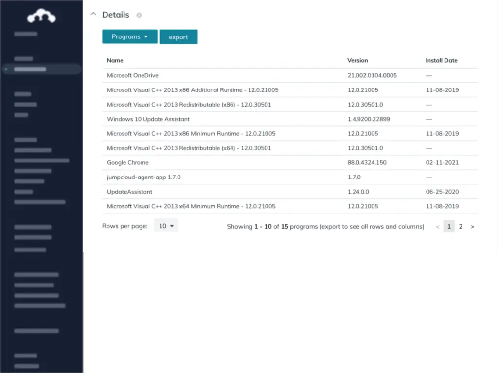 JumpCloud End-to-end insights with JumpCloud Device management